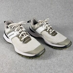 SQAIRZ Freedom Women's Golf Shoes Sz 11 White Grey Waterproof Performance Cleats